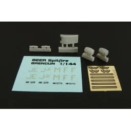 Beer Spitfire Mk IX, 1/144 - Brengun BRL144085