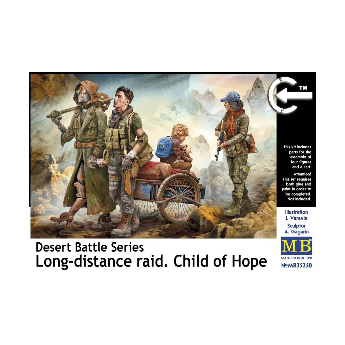 Desert Battle Series. Long-distance raid. Child of Hope, 1/35 - Mas...