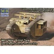 MK I Male British tank, Special modificat, 1/72 - Master Box Ltd. 7... MK I Male British tank, Special modificat, 1/72 - Master Box Ltd. 7...