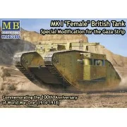 Mk I Female British tank, Specila modific, 1/72 - Master Box Ltd. 7...