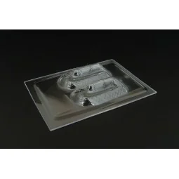 La-5 Vacu canopy (Kovozavody prostejov kit), 1/144 - Brengun BRL144121