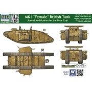 Mk I Female British tank,Specila modific - Master Box Ltd. 72004
