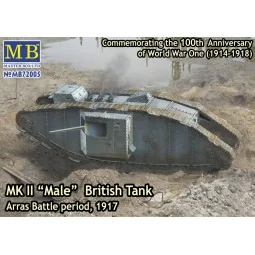 Mk II Male British tank.Arras Battle per - Master Box Ltd. 72005