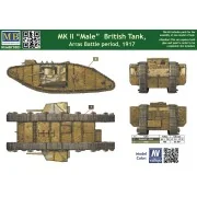 Mk II Male British tank.Arras Battle per, 1/72 - Master Box Ltd. 72005