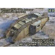 Mk II Female British tank.Arras Battle, 1/72 - Master Box Ltd. 72006 Mk II Female British tank.Arras Battle, 1/72 - Master Box Ltd. 72006