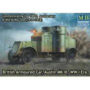 Austin Mk.III British armored car1914-18 - Master Box Ltd. 72007