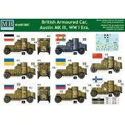 Austin Mk.III British armored car1914-18 - Master Box Ltd. 72007