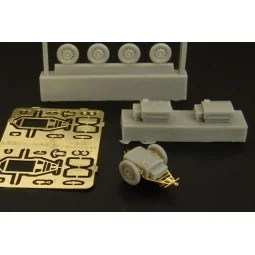 RAF WWII start cart 2x, 1/144 - Brengun BRS144026