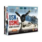 USN & USMC WWII Colors 6 x 22 ml - Lifecolor CS46