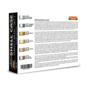 Shell Case – Perfect Metals Set 1 6 x 22 ml - Lifecolor CS47