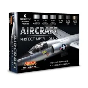 Aircraft– Perfect Metals Set 2 6 x 22 ml - Lifecolor CS48 Aircraft– Perfect Metals Set 2 6 x 22 ml - Lifecolor CS48