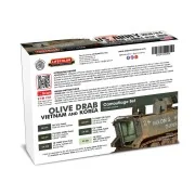 US Army 1950/84 Vietnam & Korea Olive Drab 6 x 22 ml - Lifecolor CS60 US Army 1950/84 Vietnam & Korea Olive Drab 6 x 22 ml - Lifecolor CS60