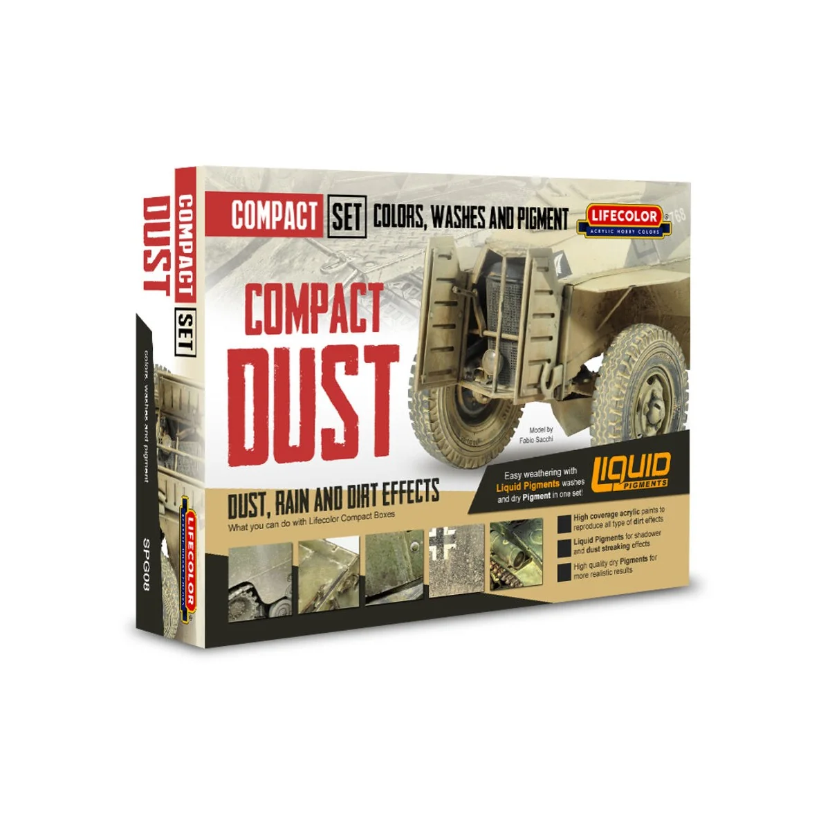 Compact Dust 6 x 22 ml - Lifecolor SPG08