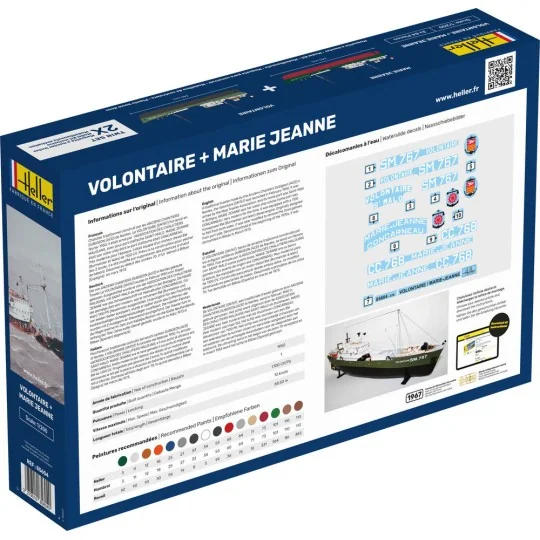 STARTER KIT Twin Set Volontaire + Marie Jeanne - Heller 55604