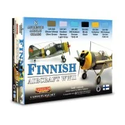 Finnish Aircraft WWII 6 x 22 ml - Lifecolor XS09