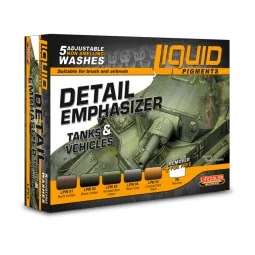 Detail Emphasizer 6 x 22 ml - Lifecolor LP01