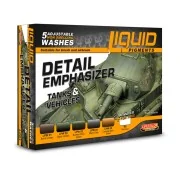 Detail Emphasizer 6 x 22 ml - Lifecolor LP01 Detail Emphasizer 6 x 22 ml - Lifecolor LP01