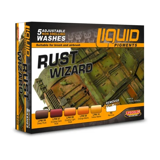 Rust Wizard 6 x 22 ml - Lifecolor LP02