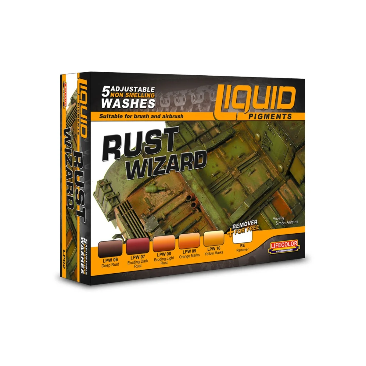 Rust Wizard 6 x 22 ml - Lifecolor LP02