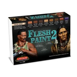 Flesh Paint Set 2 8 x 22 ml - Lifecolor CE03