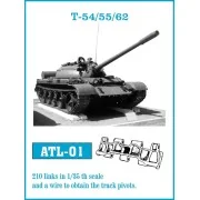Tracks for T 54/55/62, 1/35 - Friulmodel ATL-001