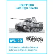 Tracks for Panther / Jagdpanther, 1/35 - Friulmodel ATL-008 Tracks for Panther / Jagdpanther, 1/35 - Friulmodel ATL-008