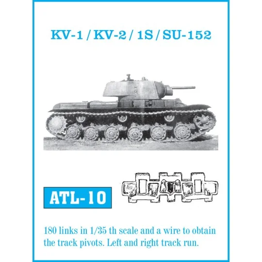 Tracks for KV I/II, 1/35 - Friulmodel ATL-010