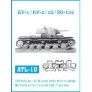 Tracks for KV I/II - Friulmodel ATL-010