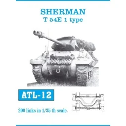 Tracks for M 4 Sherman, 1/35 - Friulmodel ATL-012