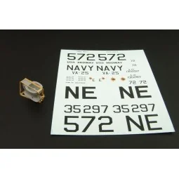 Toilet bomb for Skyraider, 1/48 - Brengun BRL48040