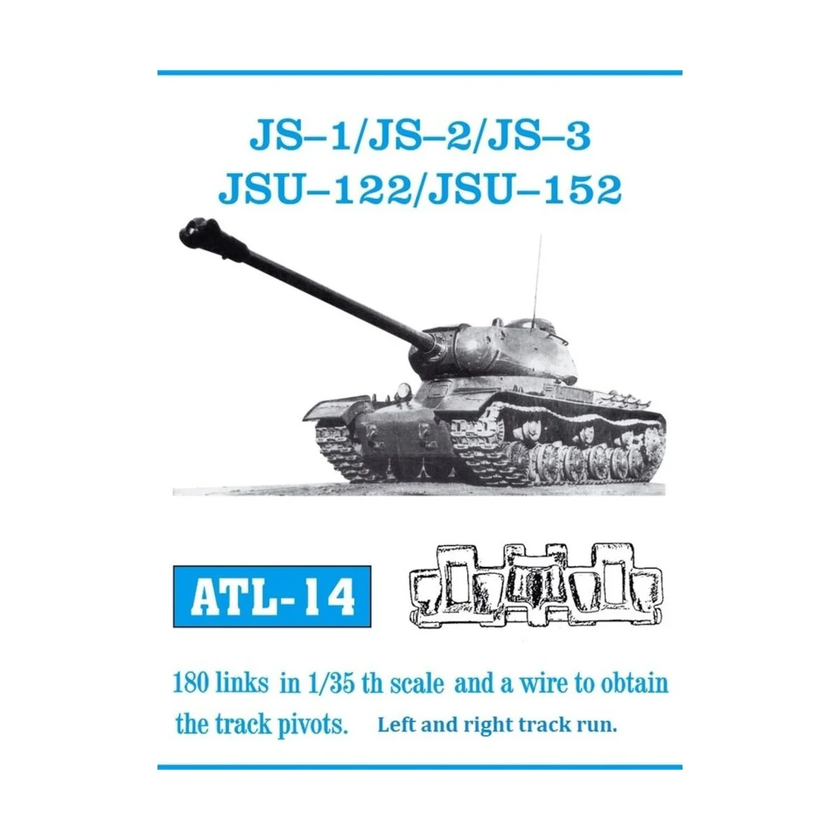 Tracks for JS II - Friulmodel ATL-014