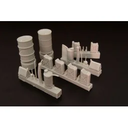 Oil and fuel set, 1/48 - Brengun BRL48055