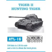 Tracks for Tiger II, 1/35 - Friulmodel ATL-016 Tracks for Tiger II, 1/35 - Friulmodel ATL-016
