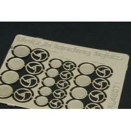 British landing lights, 1/48 - Brengun BRL48071