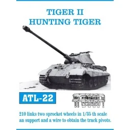 Tracks for Tiger II / Jagdtiger - Friulmodel ATL-022