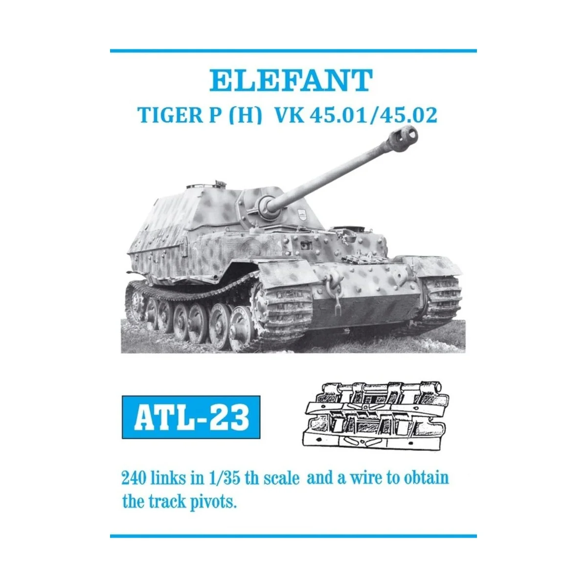 Tracks for Elefant / Ferdinand - Friulmodel ATL-023