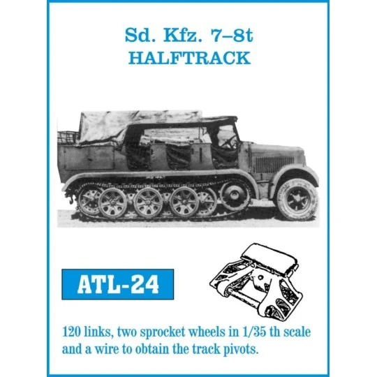 Tracks for SdKfz. 7, 1/35 - Friulmodel ATL-024