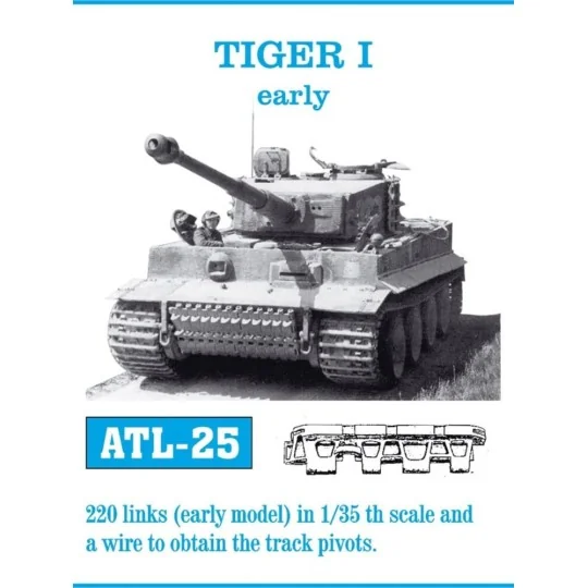 Tracks for Tiger I early, 1/35 - Friulmodel ATL-025