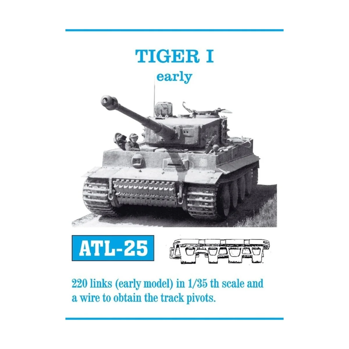 Tracks for Tiger I early - Friulmodel ATL-025