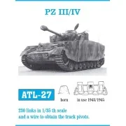 Tracks for Pzkmpfw III / IV - Friulmodel ATL-027