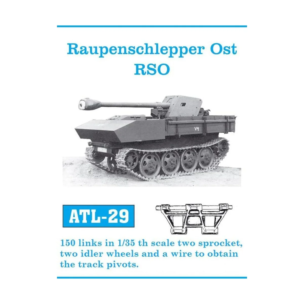 Tracks for RSO, 1/35 - Friulmodel ATL-029