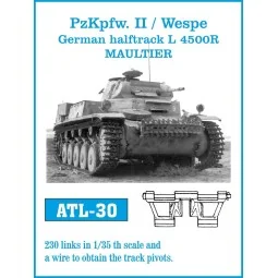 Tracks for Pz.Kpfw. II Wespe, 1/35 - Friulmodel ATL-030