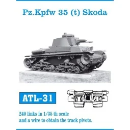 Tracks for Pz.Kpfw 35 (t) Skoda - Friulmodel ATL-031