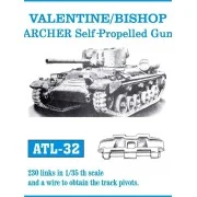 Tracks for Valentine / Bishop, 1/35 - Friulmodel ATL-032 Tracks for Valentine / Bishop, 1/35 - Friulmodel ATL-032