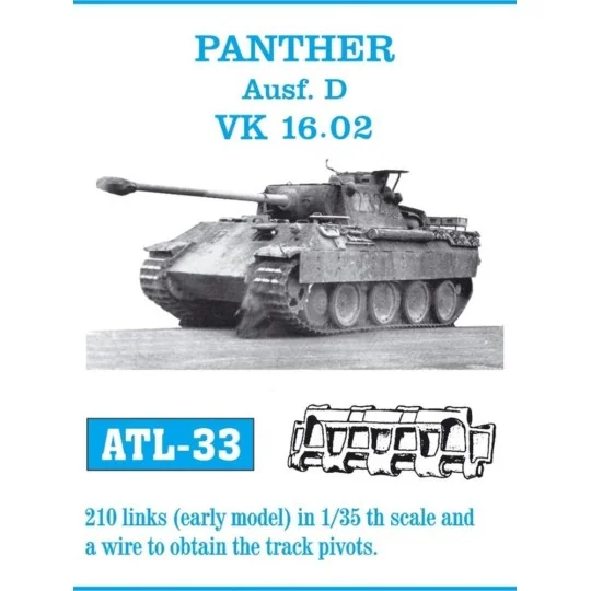 Tracks for Panther Ausf. D - Friulmodel ATL-033