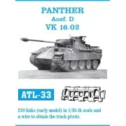 Tracks for Panther Ausf. D - Friulmodel ATL-033