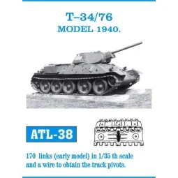 Tracks for T-34/76, 1/35 - Friulmodel ATL-038