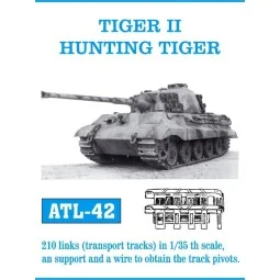 Tracks for Tiger II Hunting Tiger. Transport Track, 1/35 - Friulmod...