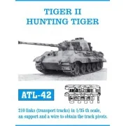 Tracks for Tiger II Hunting Tiger. Transport Track, 1/35 - Friulmod... Tracks for Tiger II Hunting Tiger. Transport Track, 1/35 - Friulmod...