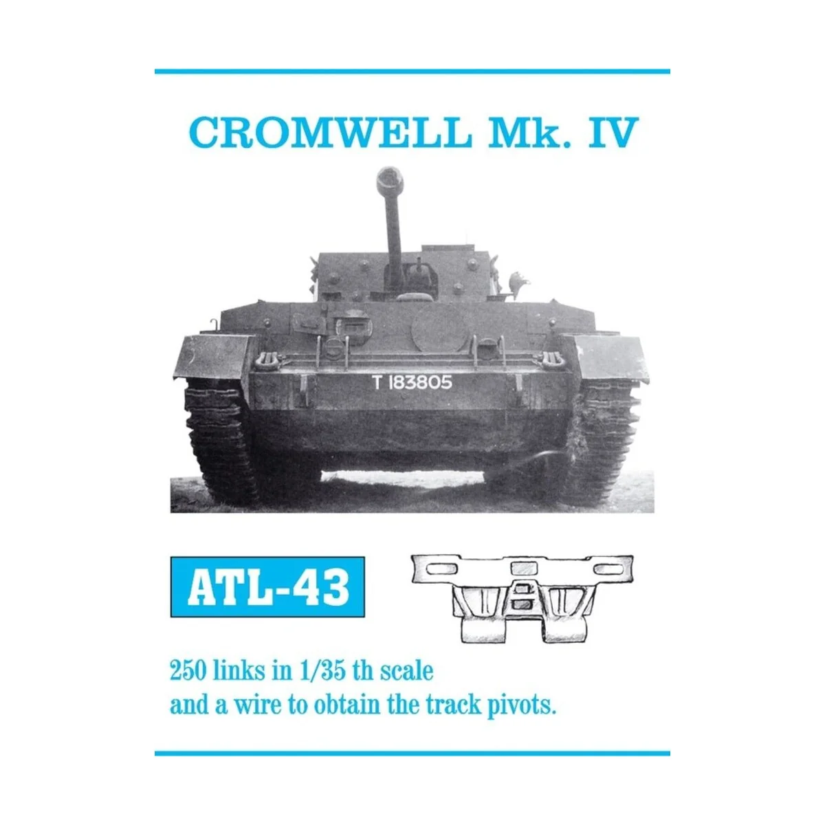 Tracks for Cromwell Mk.IV - Friulmodel ATL-043